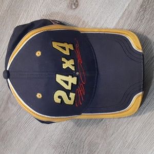 Jeff Gordon Chase Authentics Nascar 24 Racing Hat Brickyard 400 90s 2000 Y2K